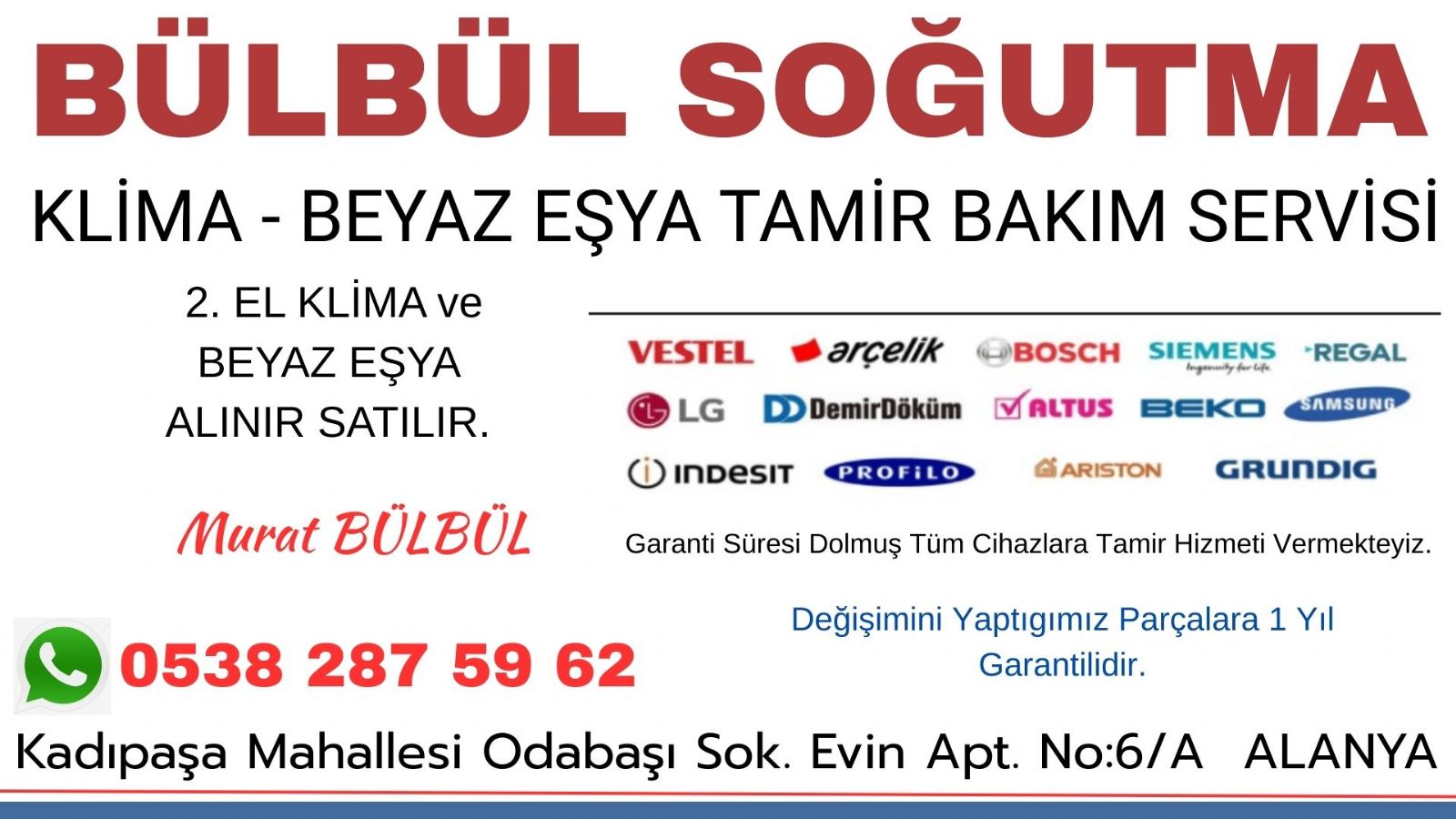 Mahmutlar Bosch Servisi